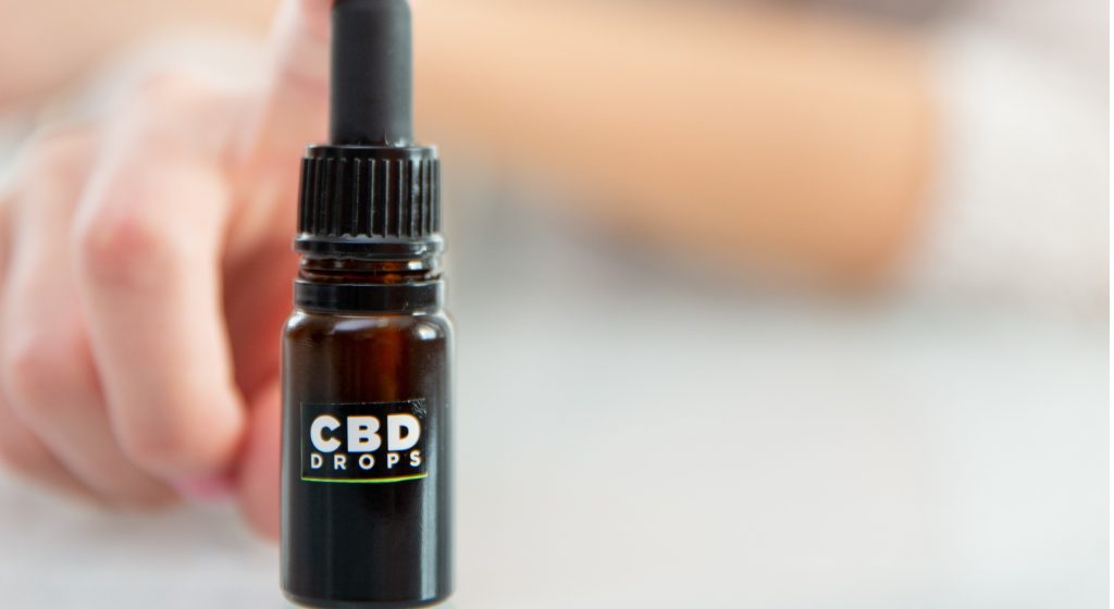 THC CBD: CBD-Tropfen.