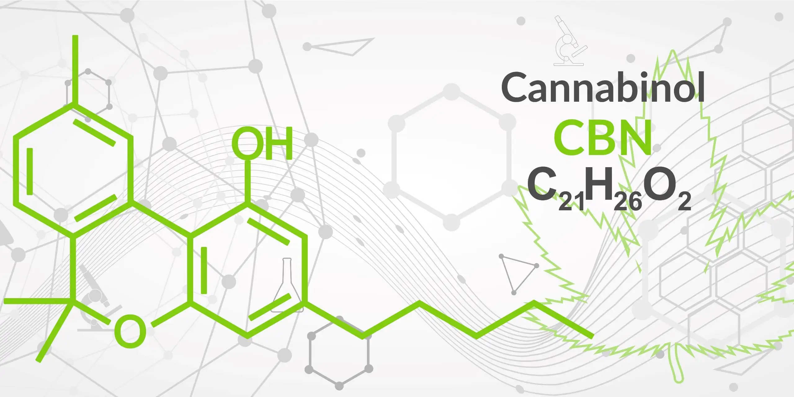 Cannabinol-Formel.